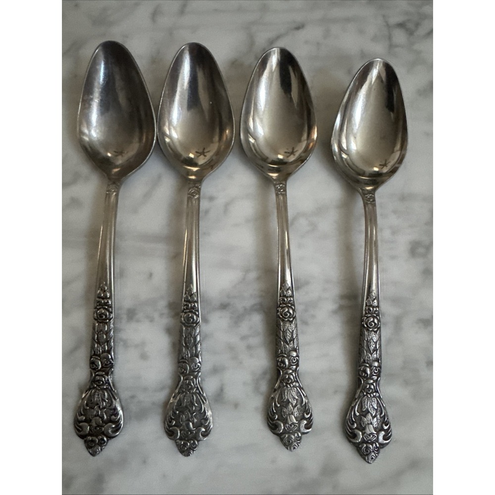 Versailles‎ by MSI Stainless Steel Soup Spoons  Japan 4 vintage